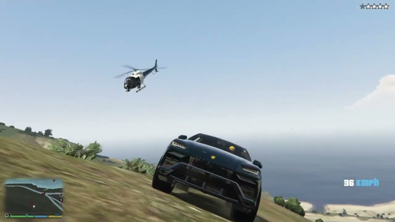 GTA V Most Dangerous Steal 😈 Lamborghini Urus from Army Base