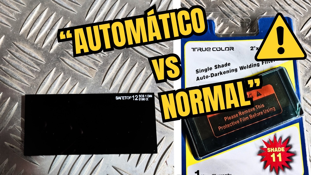 “¿Qué cristal para soldadura TIG comprar? Clásico o automático”