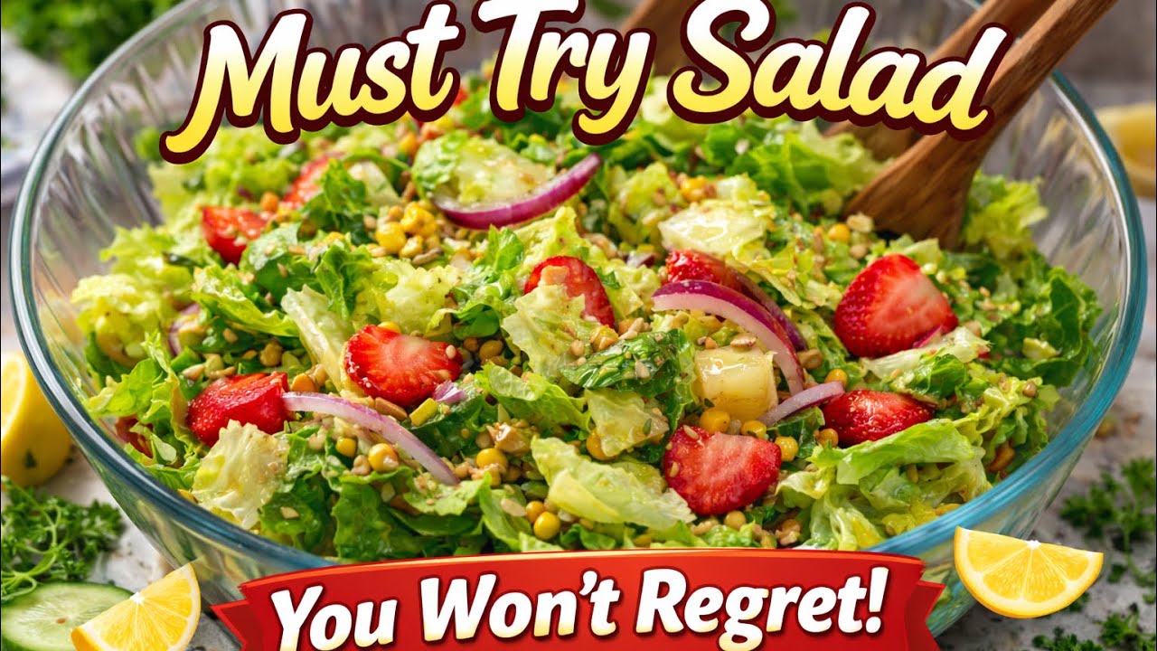 Quick & Delicious Salad Recipe | Perfect for Ramadan Iftar