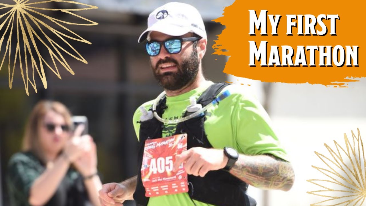 My first Marathon as a 200lb new runner