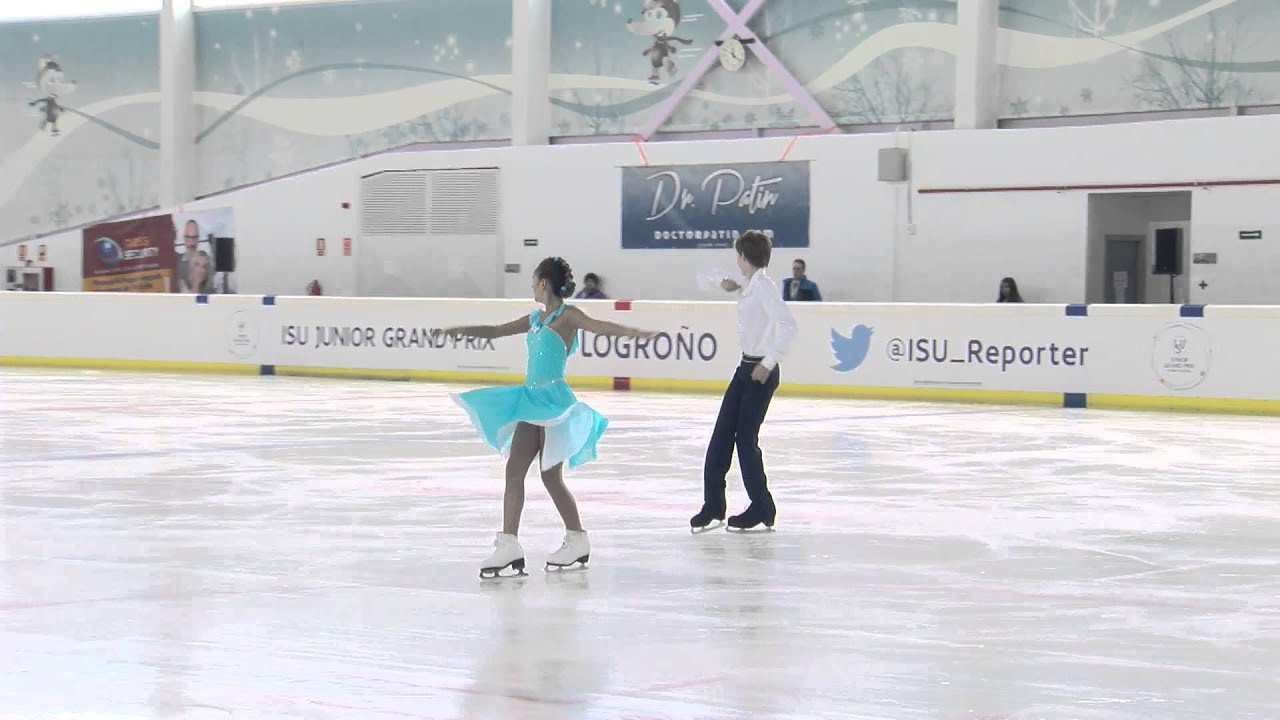 2015 ISU Junior Grand Prix- Logroño Free Dance Daria POPOVA / Mark SELEZNEV UKR