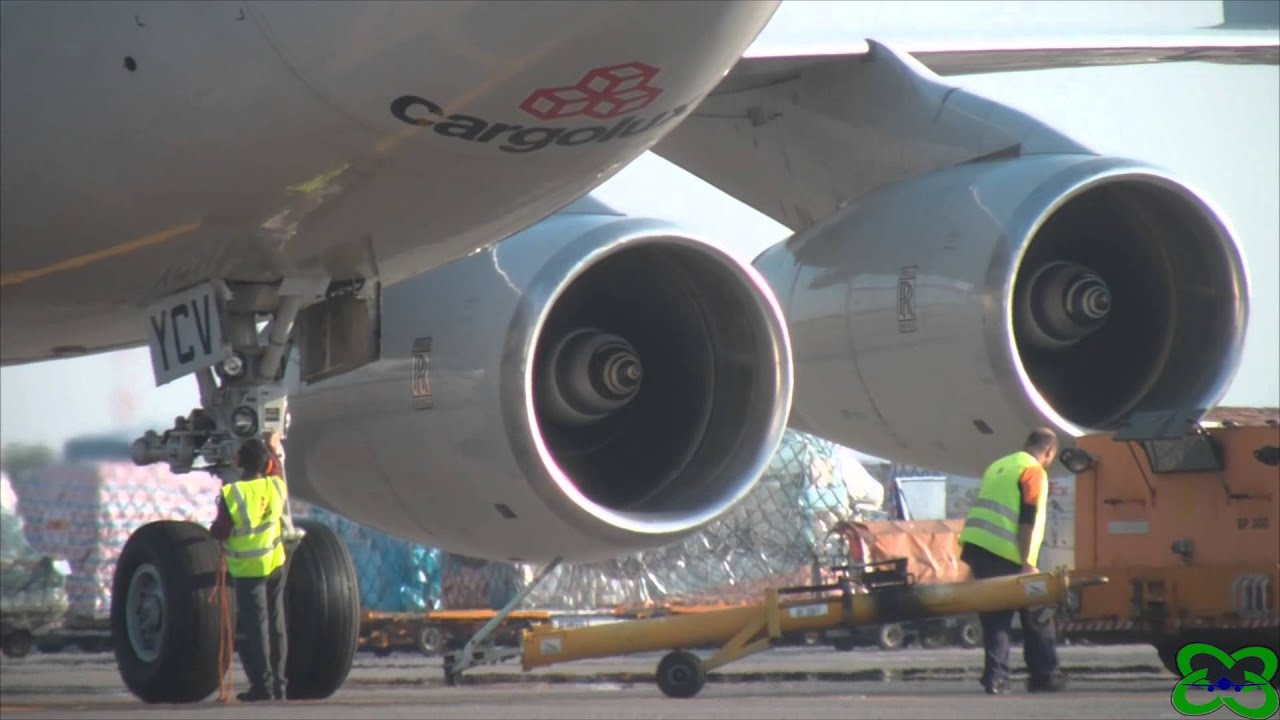 Milan Malpensa Airport proudly welcomes Cargolux Italia Boeing B747-4R7F