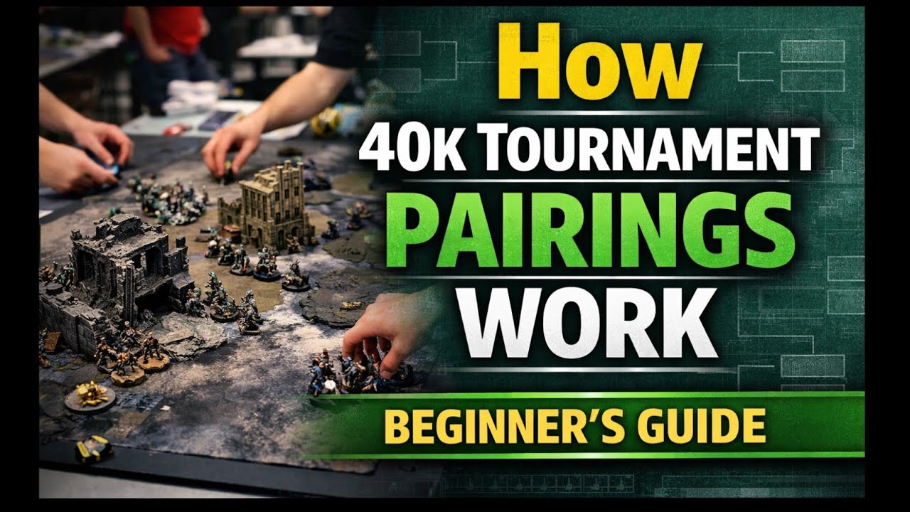 How 40K Tournament Pairings Work (Beginner&rsquo;s Guide)