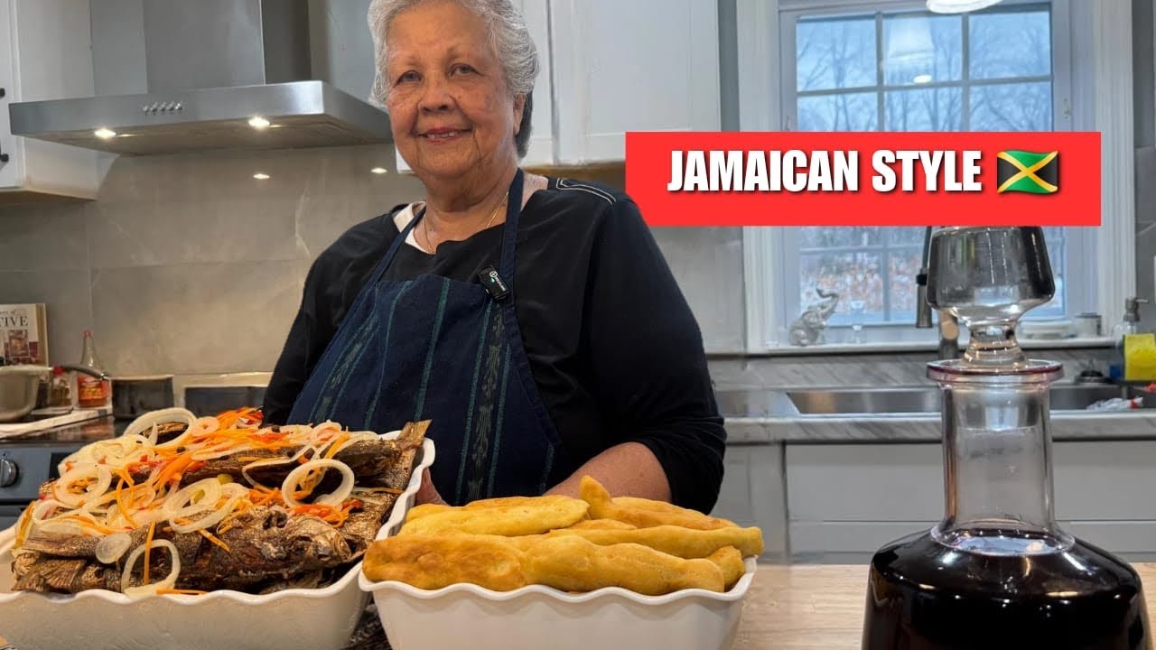 Traditional Jamaican Escovitch Fish & Festival 🇯🇲
