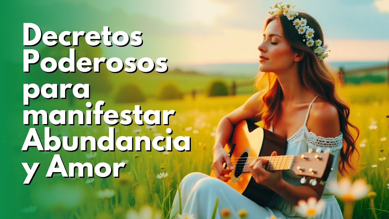 🌈 SOY AMOR Y ABUNDANCIA | Decretos PODEROSOS de Conny Méndez para Manifestar RIQUEZA y BENDICIONES 💫