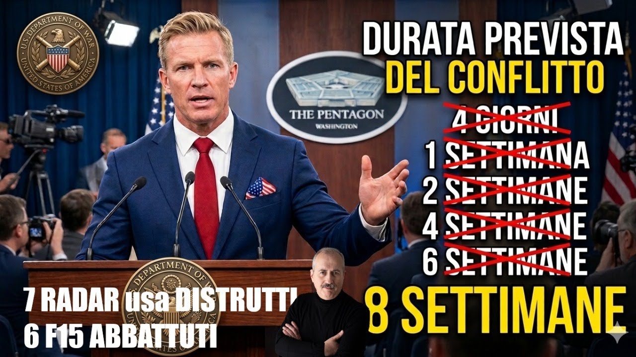 LIVE: L'IRAN NON CROLLA. Abbattuti 6 F-15 USA e 7 Radar distrutti la guerra di attrito è iniziata