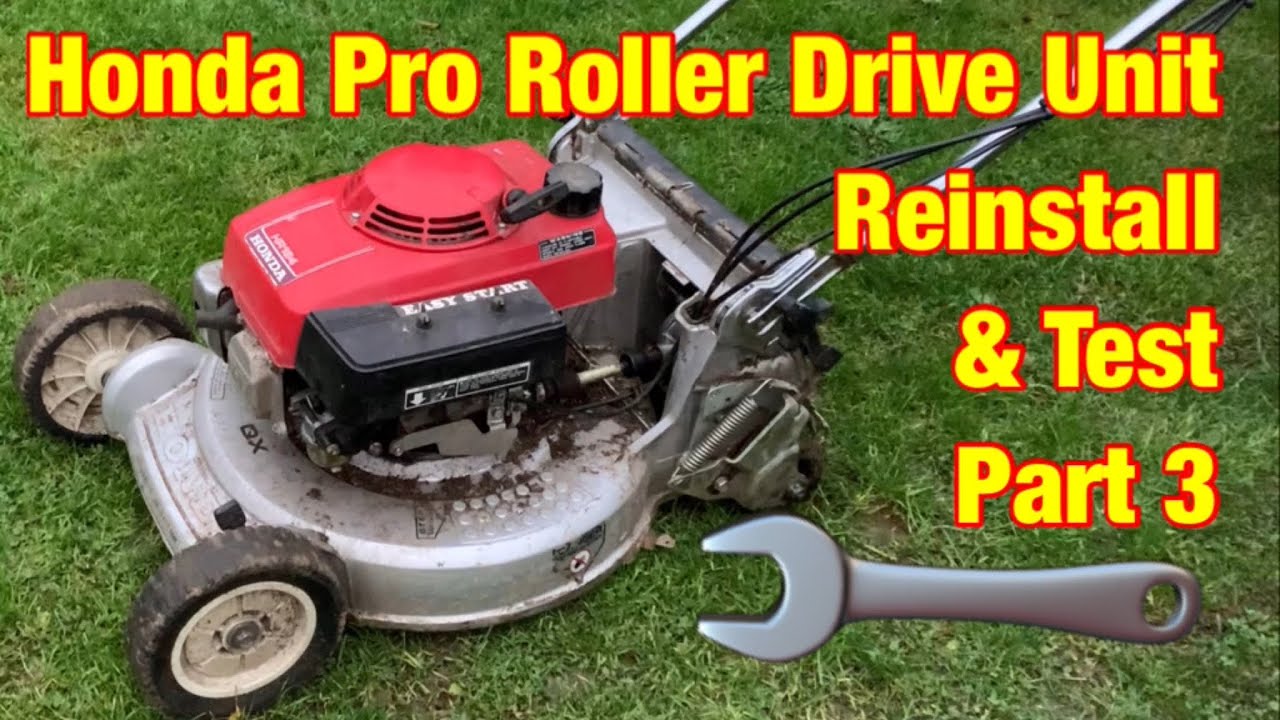 Honda Pro Roller Drive System, Part 3 ( Reinstall & Test ) Juddering Issue, Mend It Man Repair 🔧⚙️