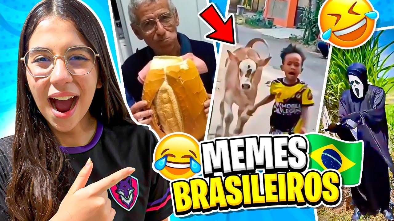 REAGINDO A MEMES ENGRAÇADOS NA INTERNET - Sarah de Araújo Games