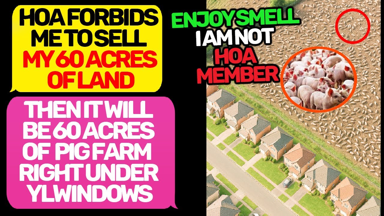 Neighbors forbids me to sell MY 60 ACRES OF LAND! Karen, I am the owner of this land r/MC