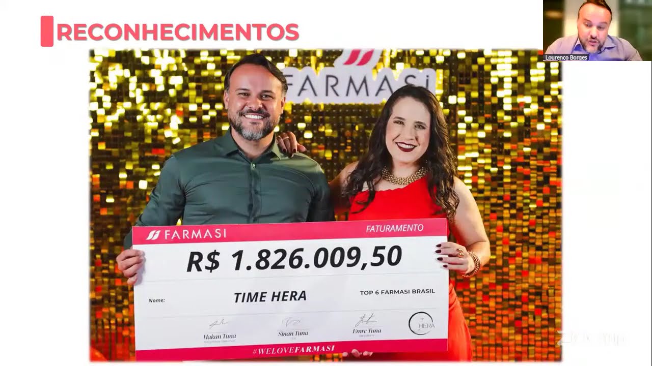 Apresentação Farmasi Time Hera