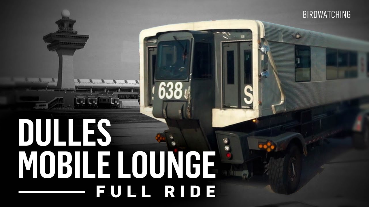 [Full Ride] Mobile Lounge at IAD Washington Dulles International Airport