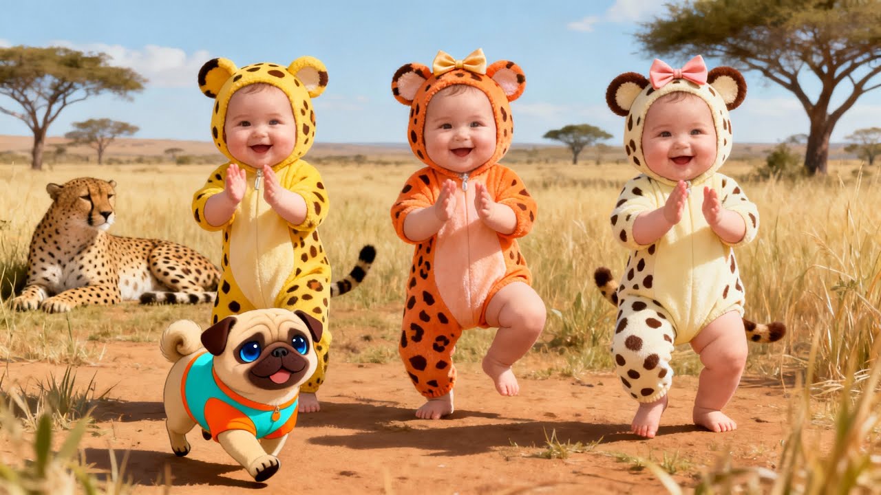 Dudi Dudi Dam Dam Dance | Joyful Dance Music for Kids & Babies | Nursery Rhymes