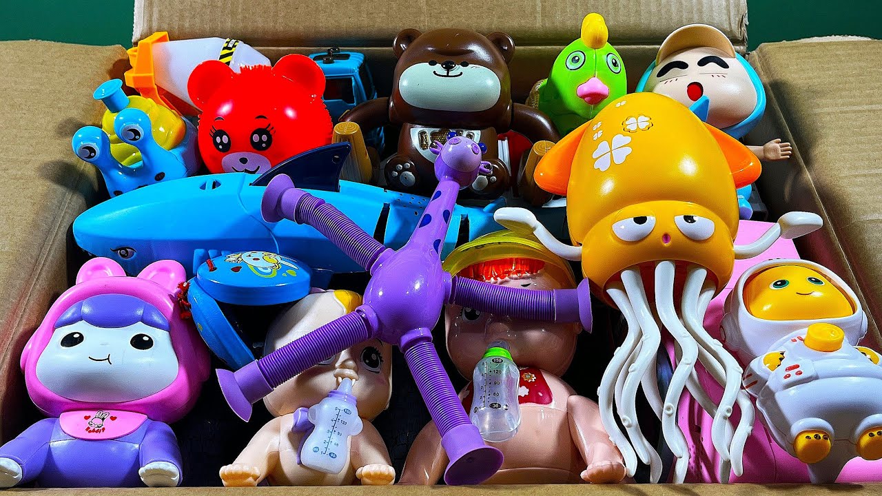7.40 Minutes Satisfying with Unboxing Cute Princess House ＆ Swing Slide Collection Toys Review|ASMR