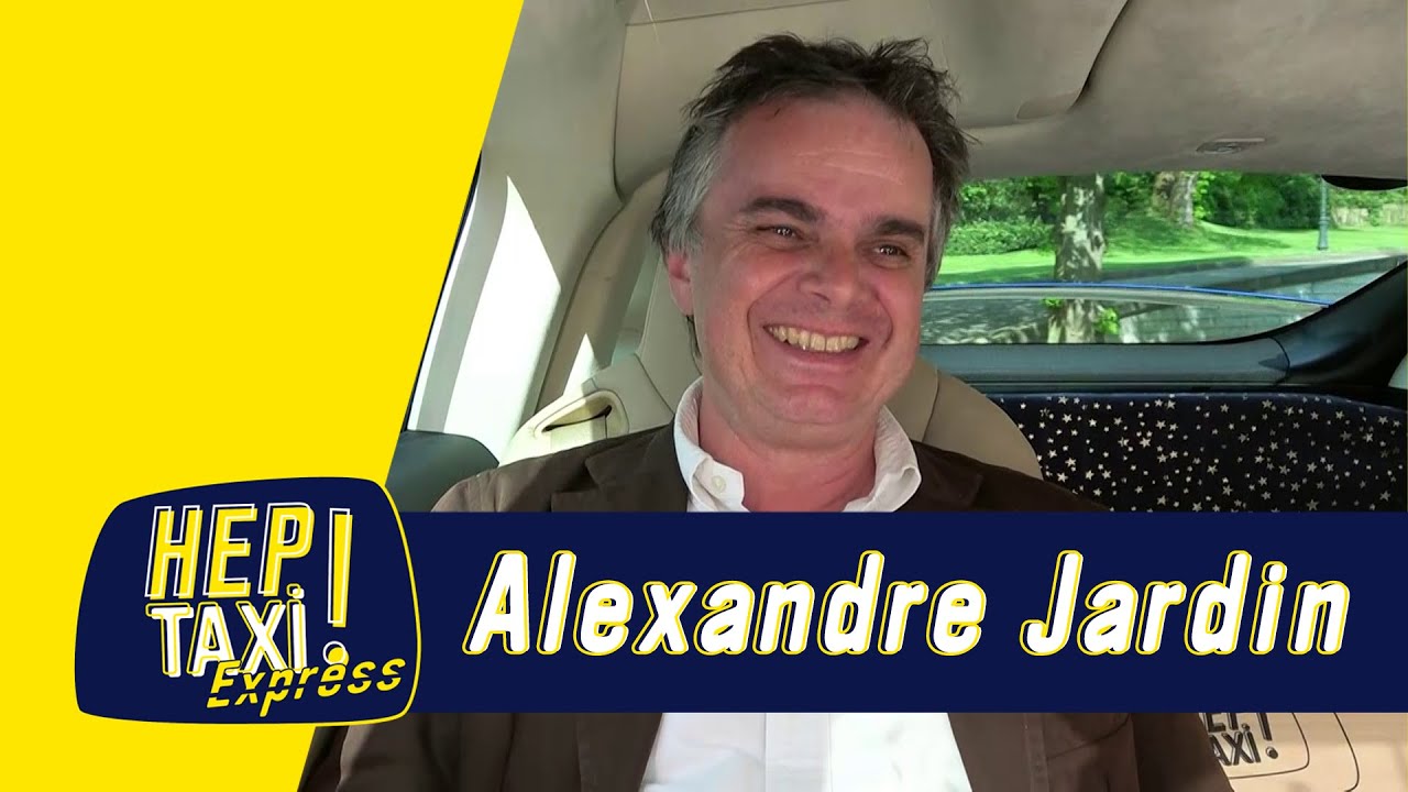 Alexandre Jardin, un écrivain Bleu Blanc Zèbre ﹂Hep Taxi ﹁