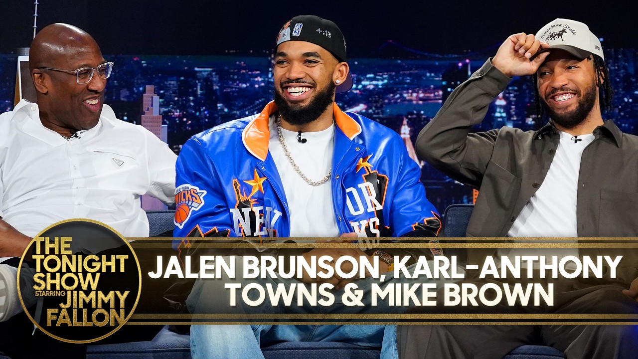 Jalen Brunson, Karl-Anthony Towns & Mike Brown Celebrate NBA Finals Victory, React to Superstitions