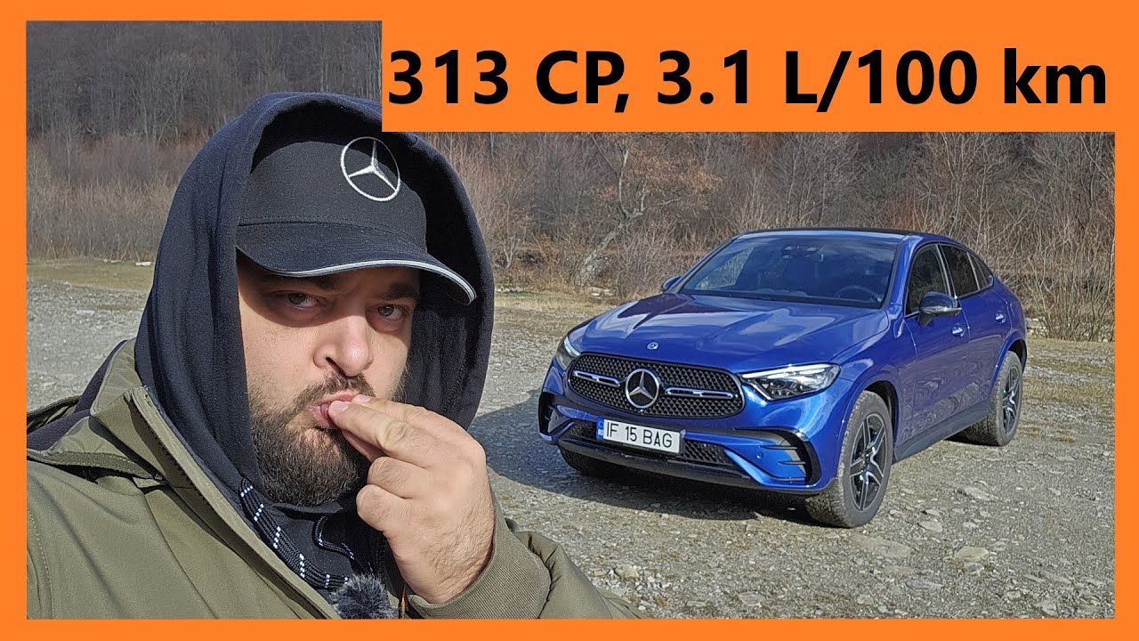 313 CP si consum de Prius! Noul Mercedes-Benz GLC Coupe e o propunere controversata!