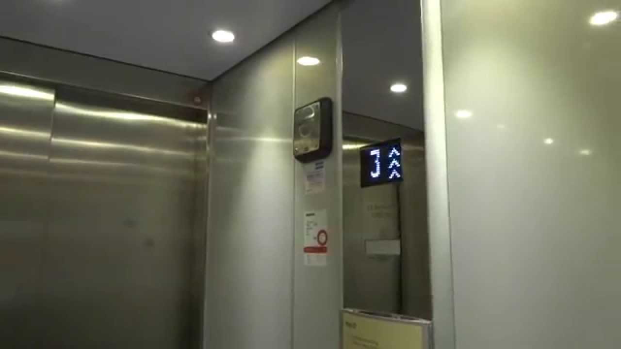 BPA Traction & KONE MonoSpace MRL Traction Elevators @ Badhusparken 1, Sundsvall, Sweden
