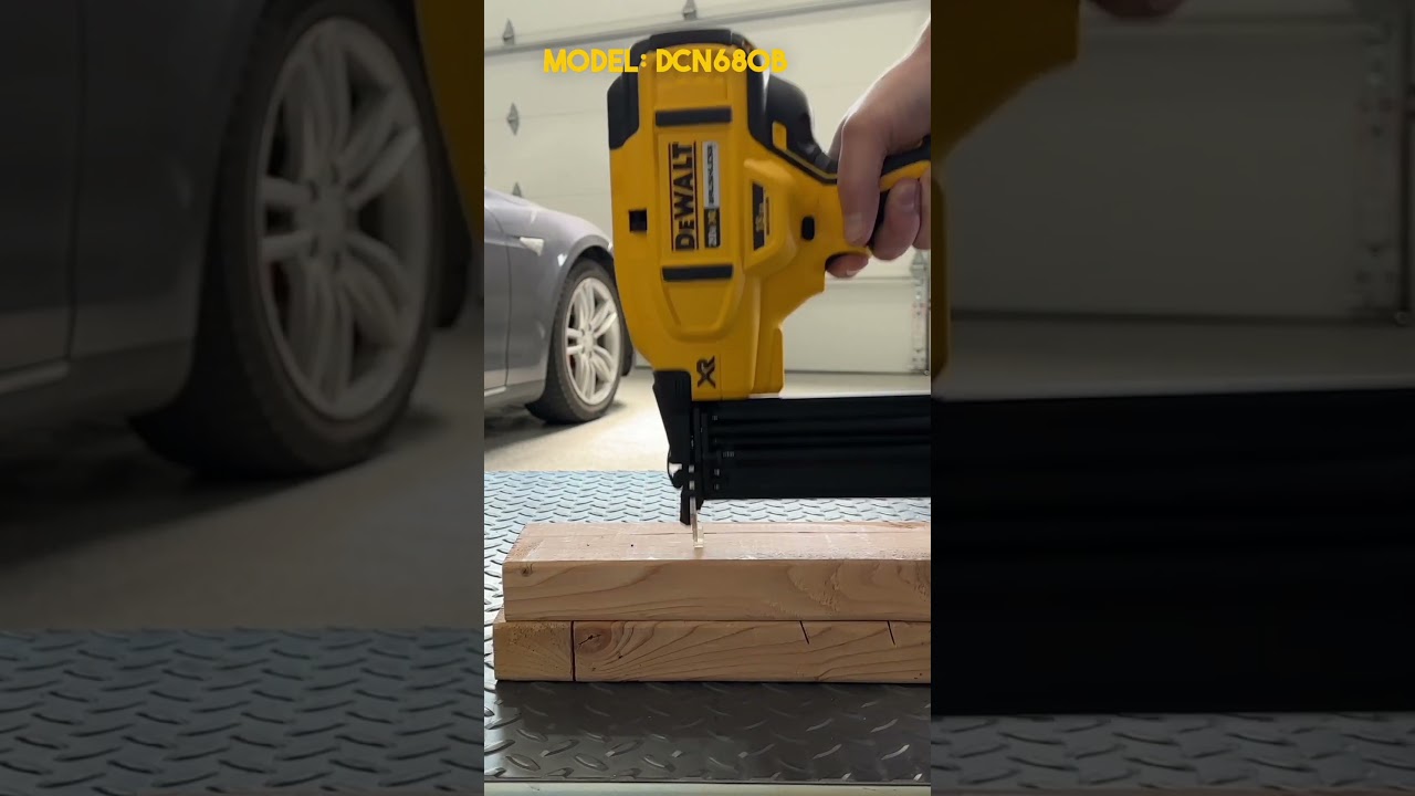 Этот гвоздезабивной пистолет Dewalt &mdash; просто ЗВЕРЬ! 💪 #diy #tools #dewalt #amazon