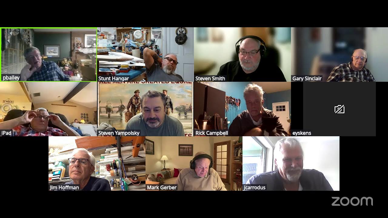 Stunt Hangar's Zoom Meeting