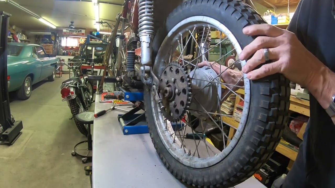 Yamaha CT-3 175 Enduro repair and assembly