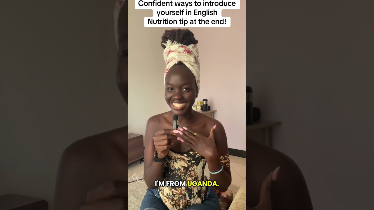 How to Introduce Yourself Confidently in English!