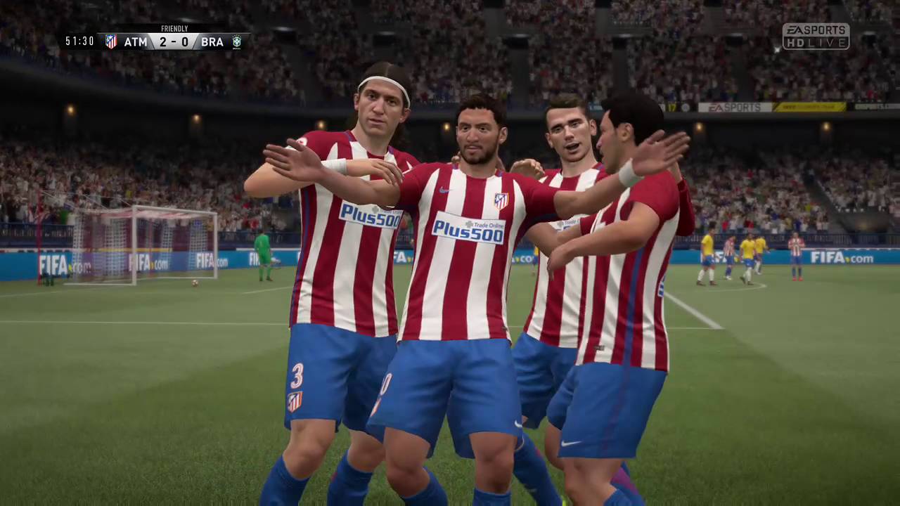 Unbelievable Fifa 17 Freekick From Yannick Carrasco