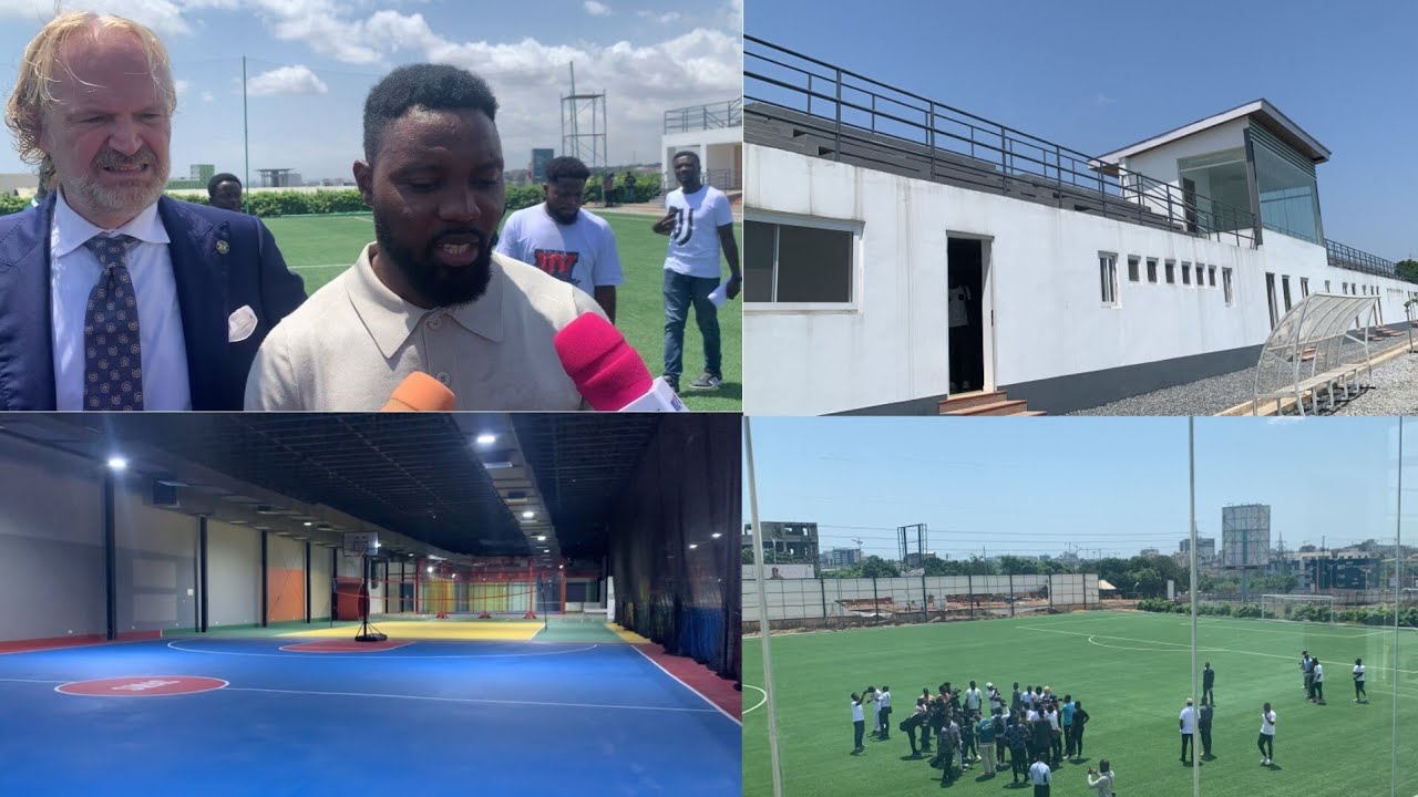 Kwadwo Asamoah Finally Opens Juventus Academy In Ghana