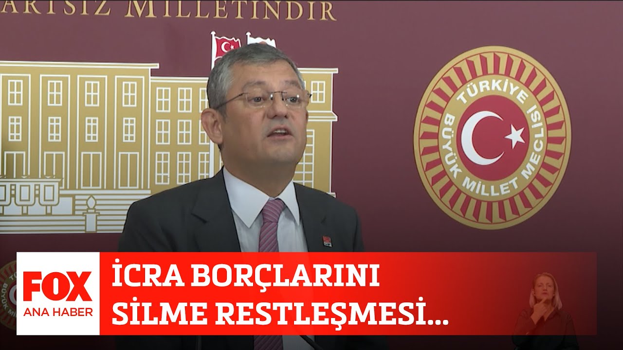 İcra borçlarını silme restleşmesi... 25 Ağustos 2022 FOX Ana Haber