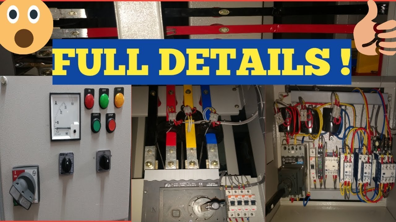 Electrical Control Panel Details In Hindi/all about control panel