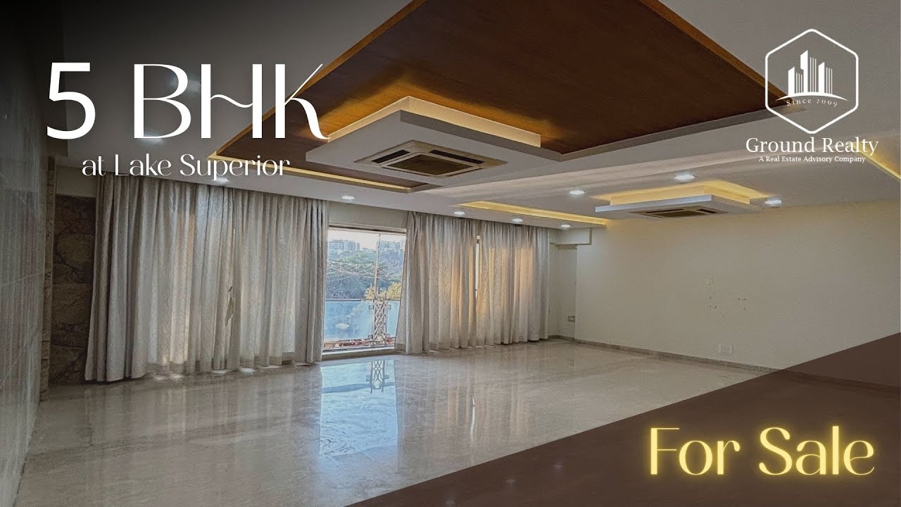 5 BHK Luxury Lake Home | 2900 Sq Ft Carpet | Premium Living | Mumbai Property Tour | Groundrealty