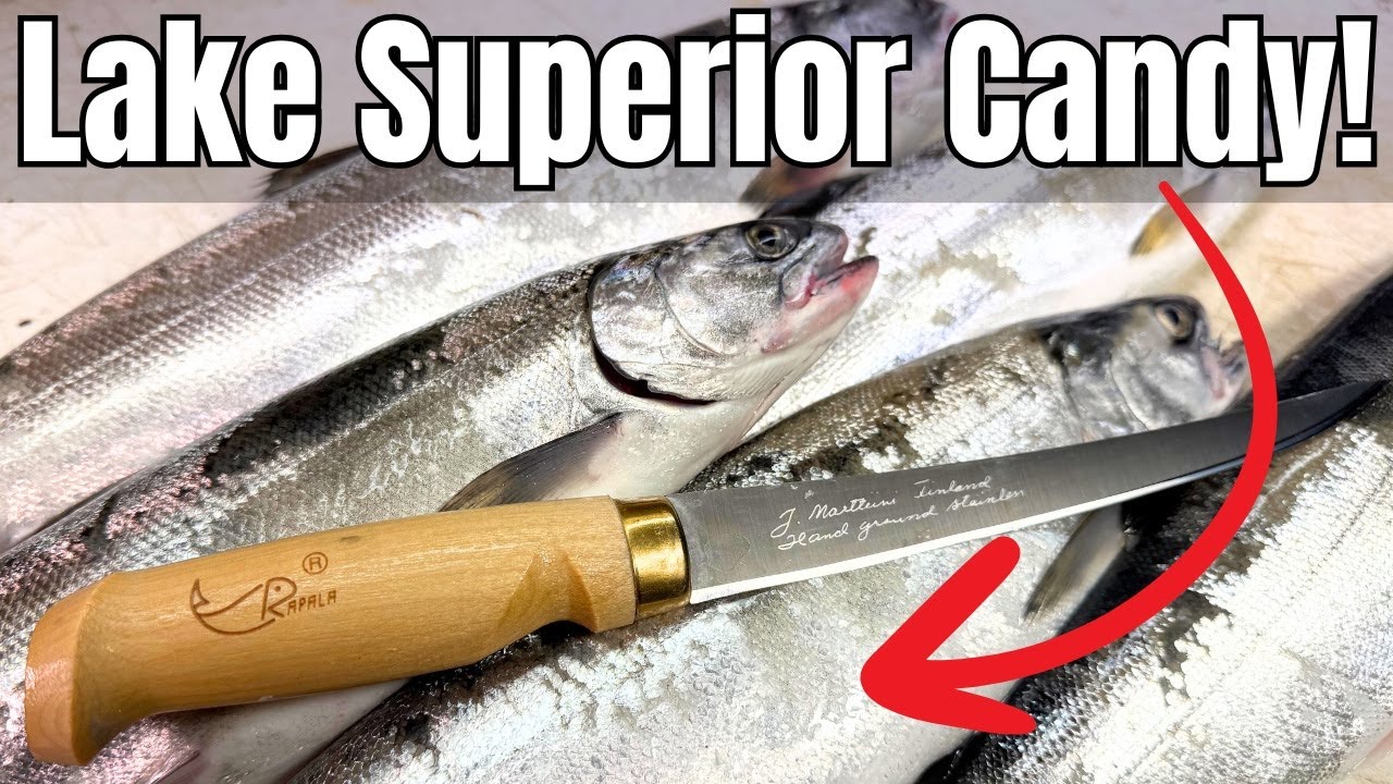 Catching (& Cooking!) The BEST Tasting Fish In Lake Superior - Glazed Coho Salmon!