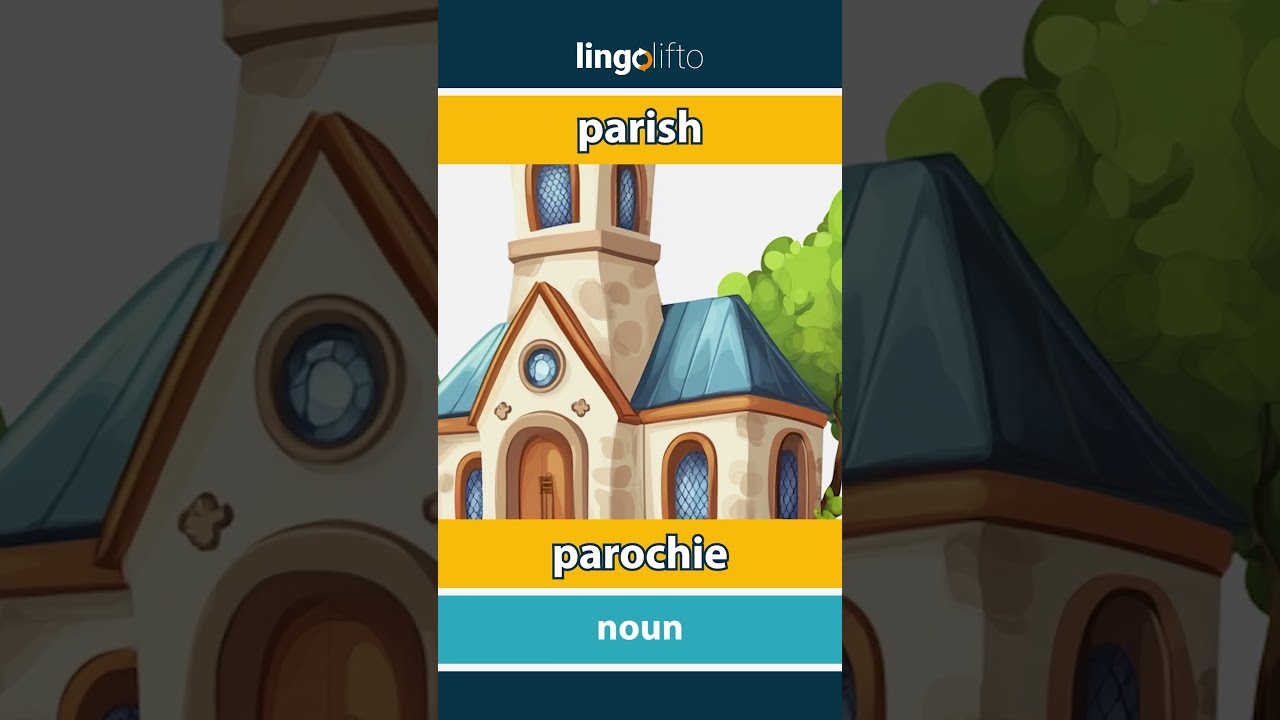 🇬🇧🇳🇱 parish - parochie : learn English : laten we Engels leren : vocabulary builder