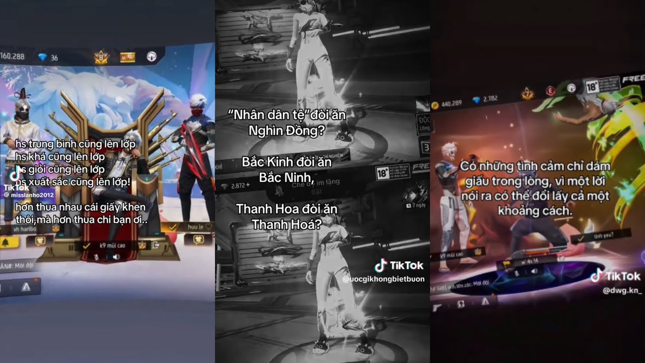 TikTok | caption /free fire giật giật hot nhất 2026🧸| 3