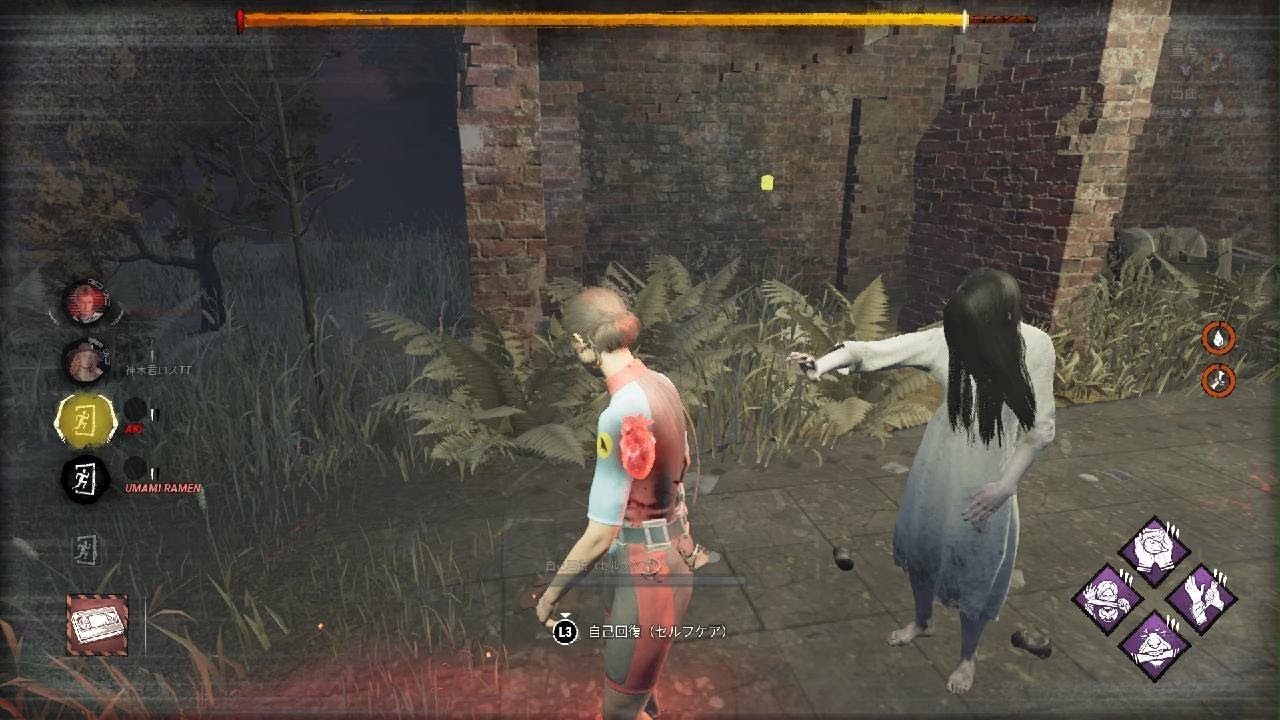 貞子と対決！今日は貞子が多いいな...