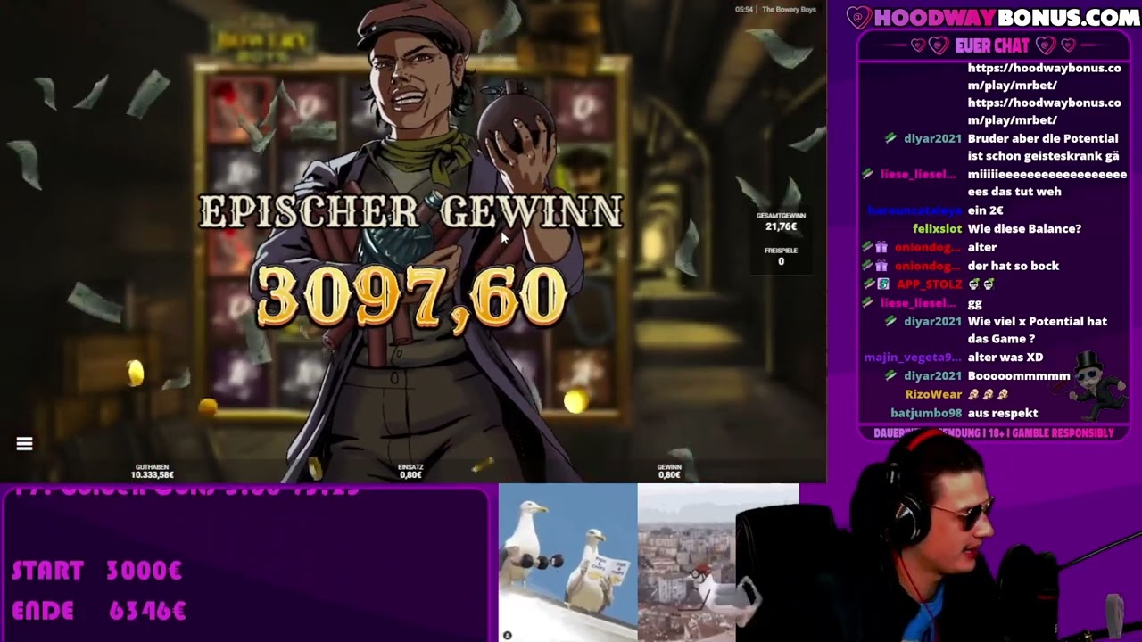 Max. Win Bowery boys + 5500X