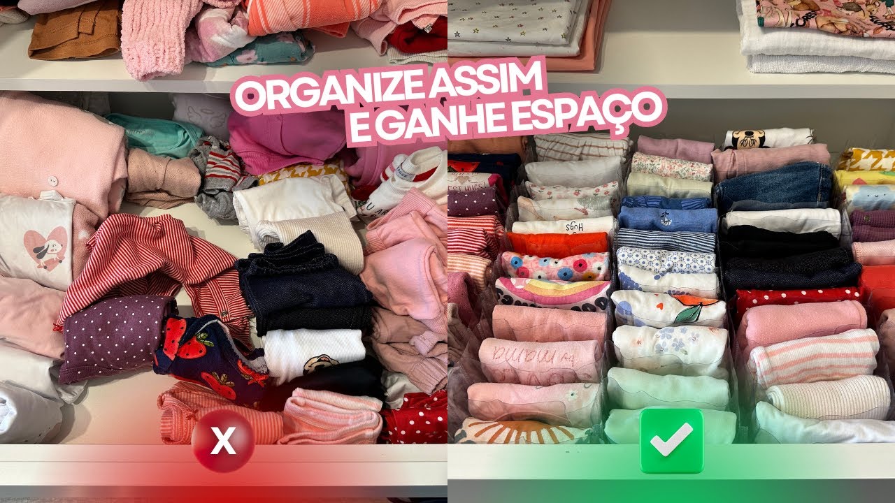 ORGANIZANDO QUARTO DE BEBÊ | Dicas de organização: Roupas e Acessórios | #crisribeirotv