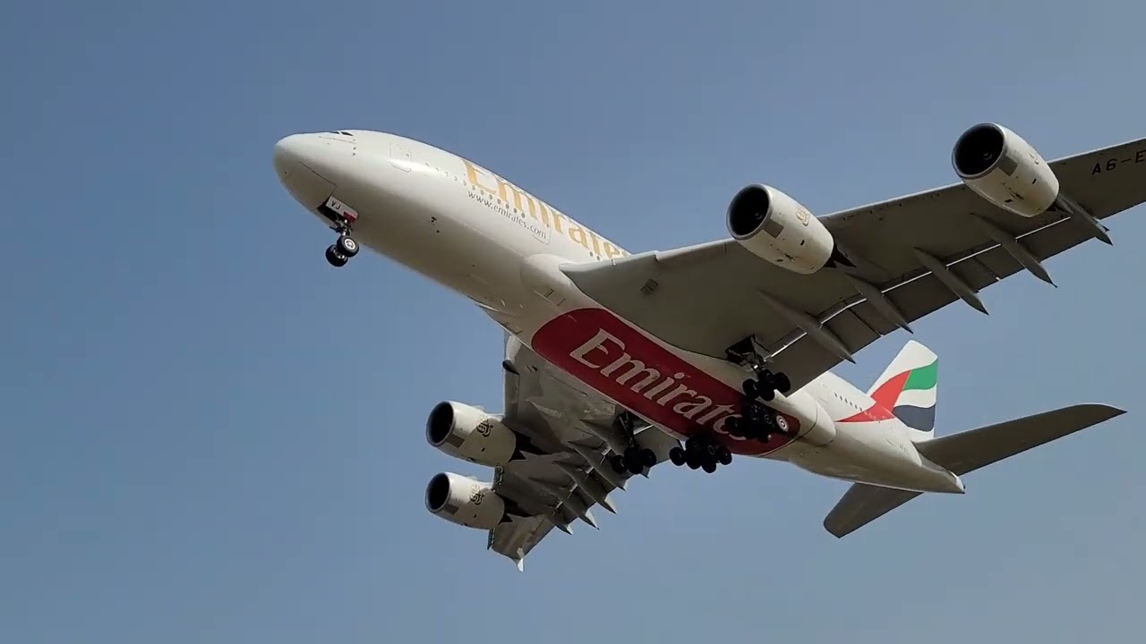 Overhead landings at London Heathrow 6/9/23