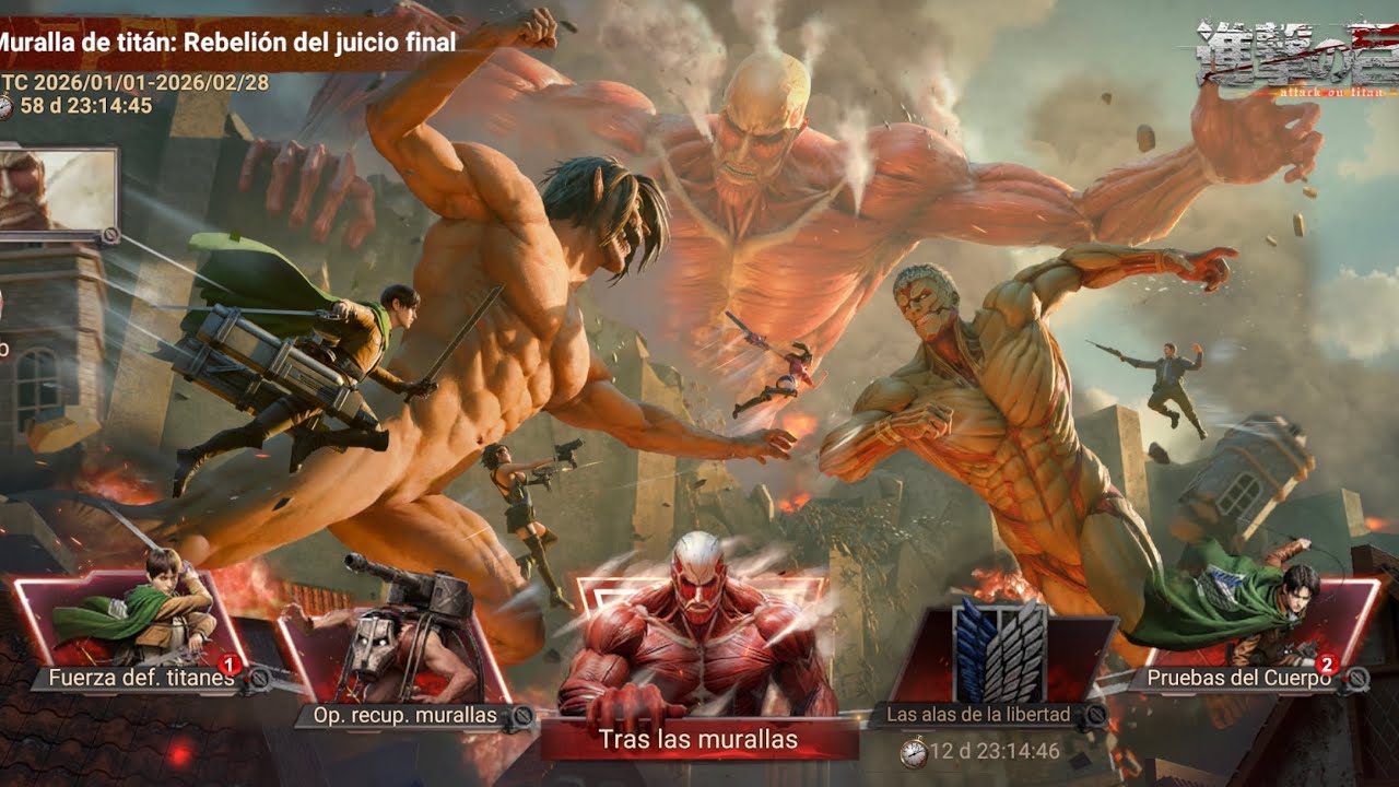 Doomsday Last Survivors ANDROID -EVENTO "LAS ALAS DE LA LIBERTAD" DIA 2 TITAN ACORAZADO ⚔️⚔️⚔️🗡️🗡️🫡🫡