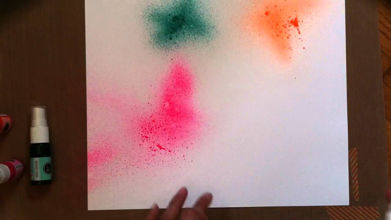 A closer look at NEON spray and ink