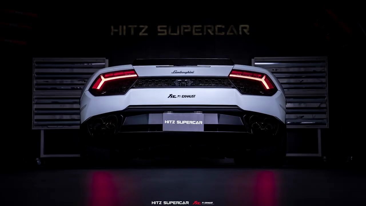 Lamborghini Huracan LP580-2 valvetronic Exhaust Sound  X Fi EXHAUST X HitZ SuperCar