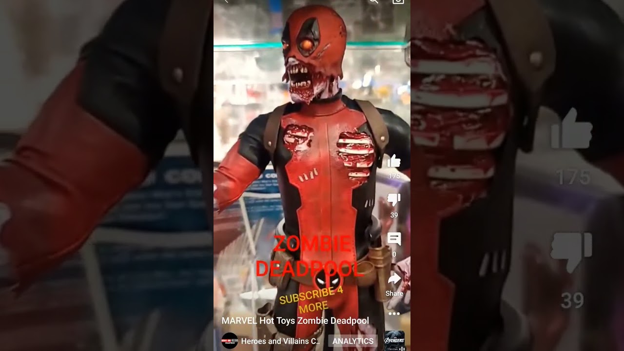 MARVEL Hot Toys Zombie Deadpool