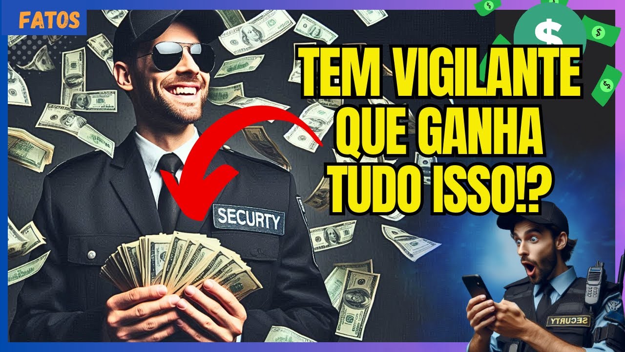 TOP 10 SALÁRIOS MAIS ALTOS DE VIGILANTE NO BRASIL! O #1 VAI TE SURPREENDER!