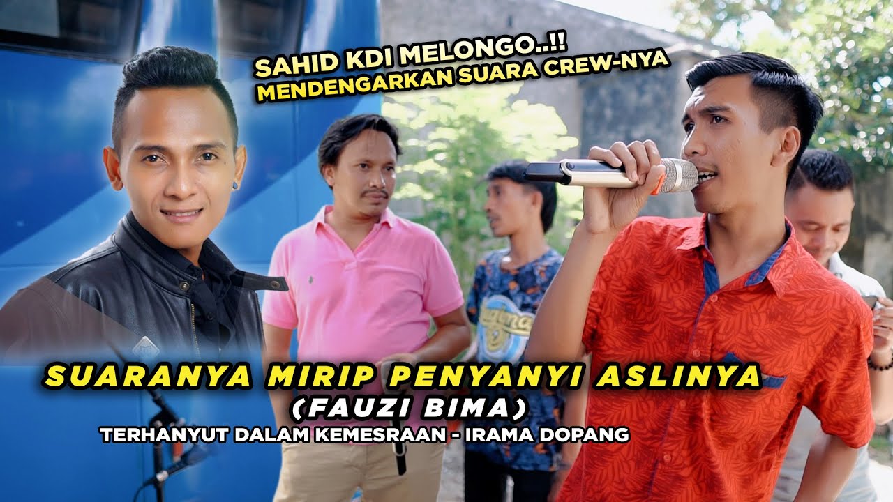 SUARA PENYUMBANG INI MIRIP DENGAN PENYANYI ASLINYA FAUZI BM - TERHANYUT DALAM KEMESRAAN IRAMA DOPANG