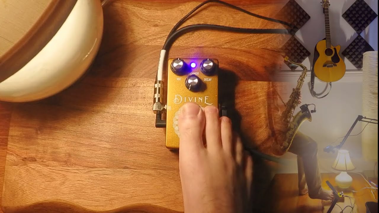 Sax Pedal Demo - GOKKO Divine Shimmer Reverb - NO TALKING