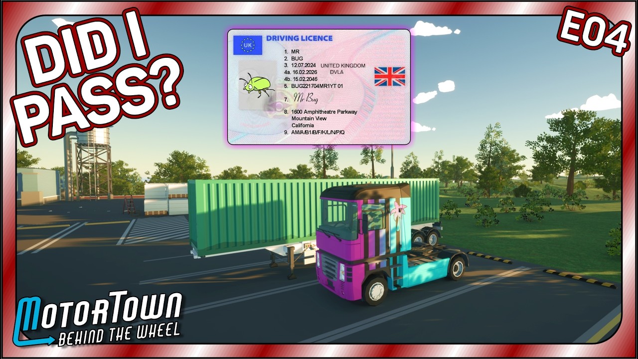 Do YOU Think I Should PASS, Or FAIL? - Ep4 - MotorTown