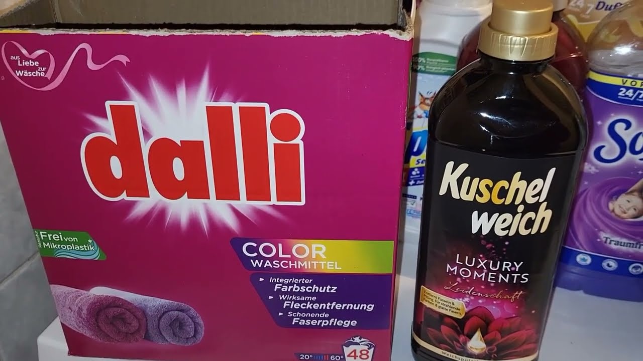 Pflegeleicht plus 40° - #bosch Serie 6 Waschmaschine  / mit dalli color waschpulver