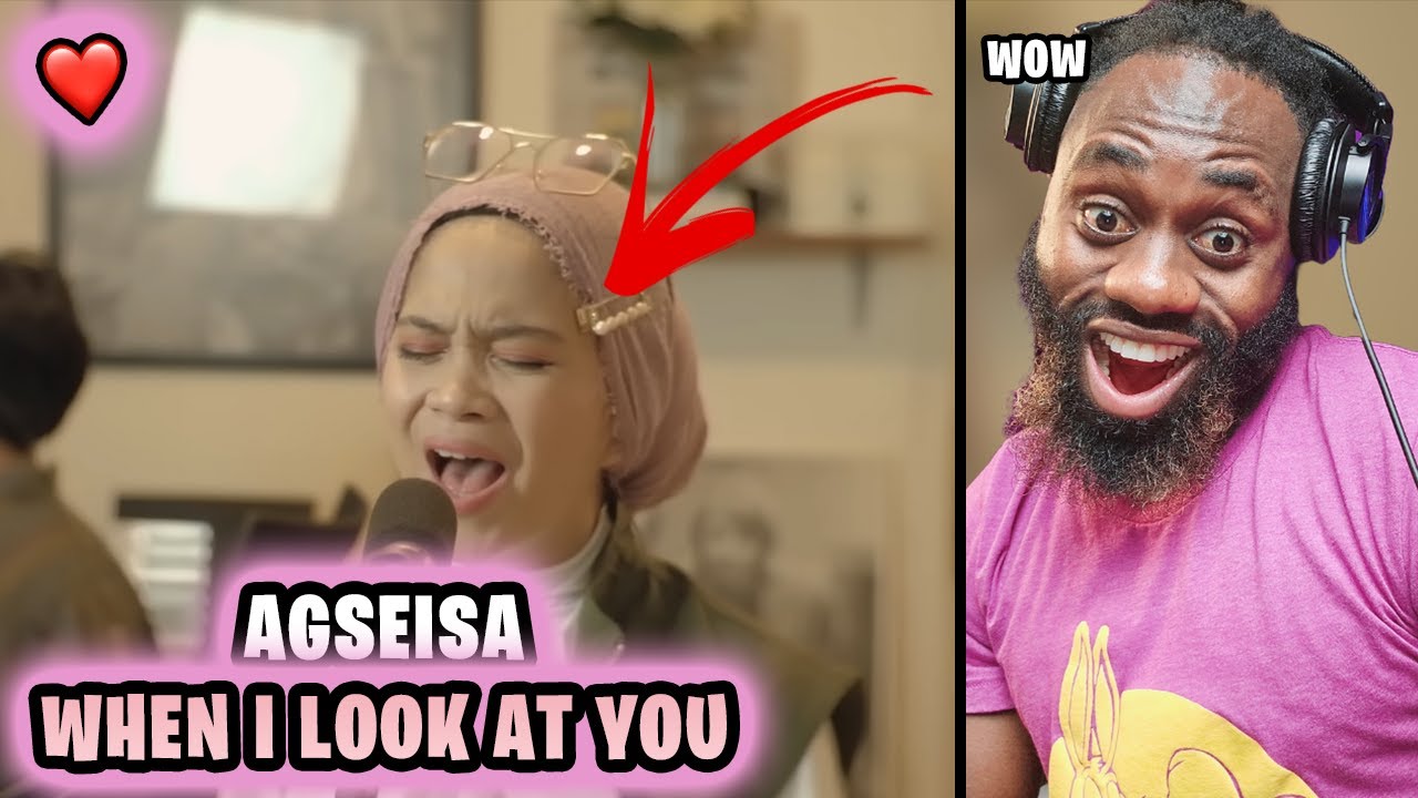 Agseisa - When I Look At You (Miley Cyrus Cover) Live Session | REACTION