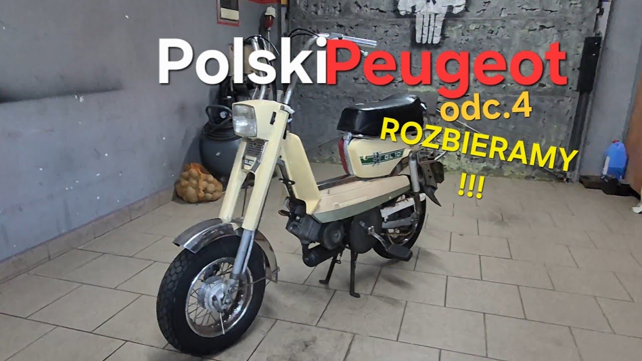 Польский Peugeot №4 - МЫ РАЗБИРАЕМ 
