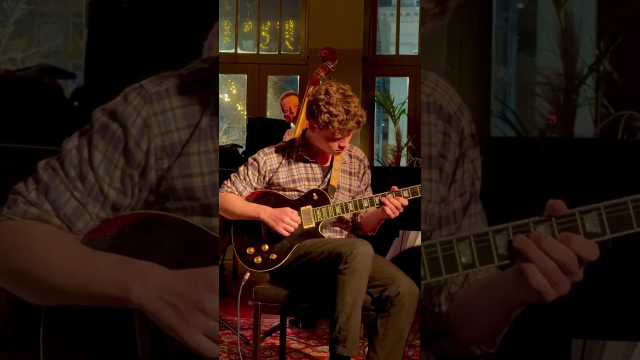 Hear Hear! Stunning guitar solo! Follow us to meet more of these super talented Amsterdam Cat's.