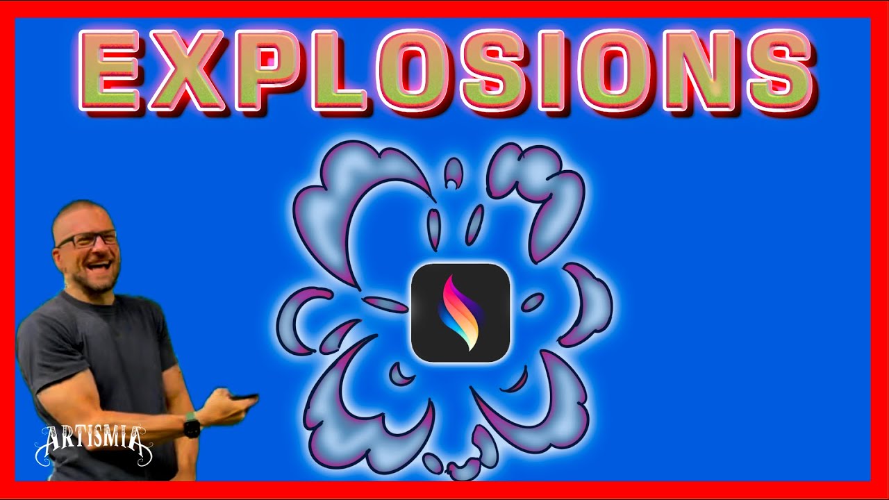 EASY Animated Explosion in Procreate Dreams Tutorial!